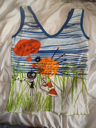 Camiseta infantil con dibujos