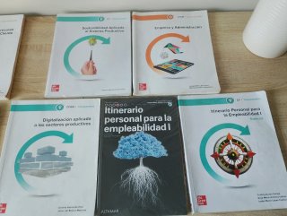 Libros de gestión administrativa grado medio.