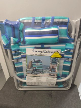 Silla Playa Tommy Bahama Azul y Turquesa