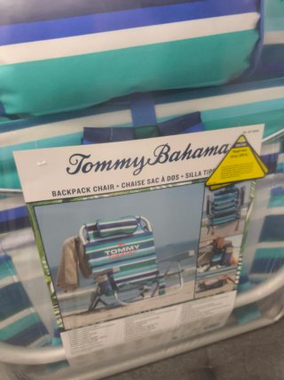 Silla Playa Tommy Bahama Azul y Turquesa