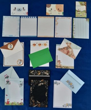 Lote de cartas perfumadas