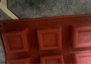 Lote 2 moldes silicona chocolate/hielo