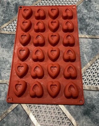 Lote 2 moldes silicona chocolate/hielo