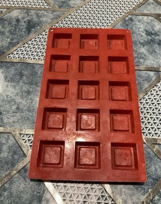 Lote 2 moldes silicona chocolate/hielo