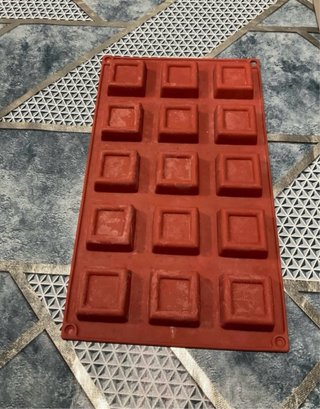 Lote 2 moldes silicona chocolate/hielo
