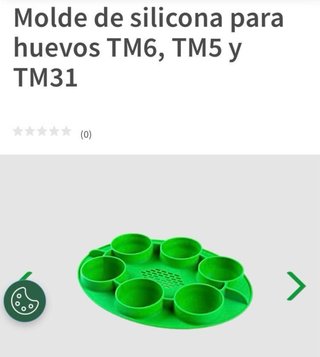 Molde silicona huevos TM6, TM5, TM31