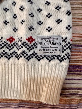 Jersey navideño Fresh Brand reno