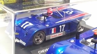 2 Coches Scalextric Chevron B19 Edición Francia
