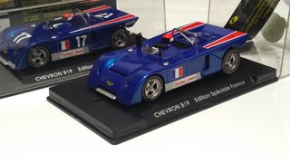 2 Coches Scalextric Chevron B19 Edición Francia