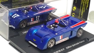 2 Coches Scalextric Chevron B19 Edición Francia