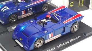 2 Coches Scalextric Chevron B19 Edición Francia