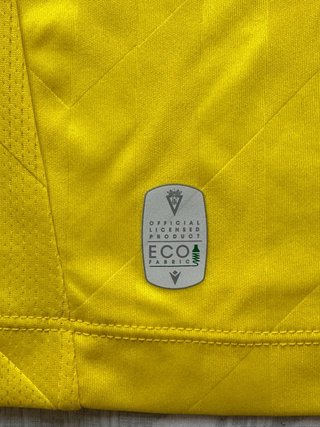 Camiseta Oficial Cadiz CF Sergi Guardiola Macron