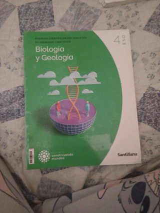 Libros de Biología de 4 eso de santillana