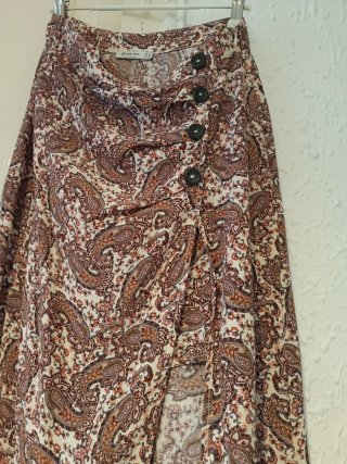 Falda Stradivarius Talla S Estampada