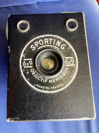 Cámara Antigua Sporting 6x9 Made in France