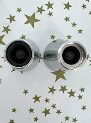 Set 2 Rociadores de Ducha Grohe | Acero Inox