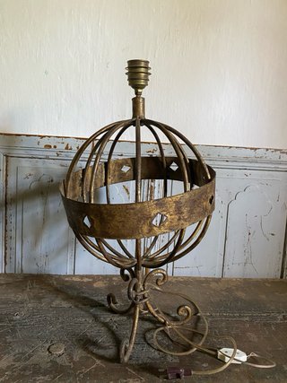 Lámpara de mesa vintage