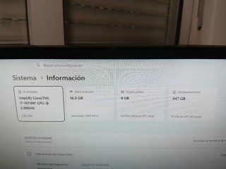 PC Gamer Intel i7-10700F y RTX 3050 8GB