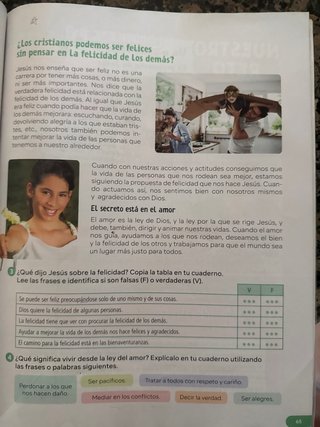 Religión Católica, 4 Primaria, Edén, Revuela