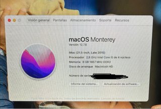 Apple iMac 21,5 pulgadas
