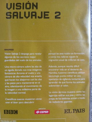 Vision salvaje 2 ( DVD documental en español )