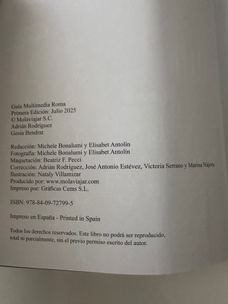 Guia Roma Molaviajar