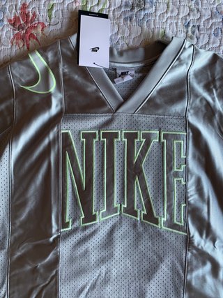 Nike Street Oversized Mesh Jersey grey (T. S)