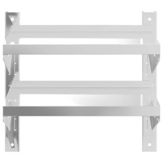Estante pared acero inoxidable 50x23,5x48cm
