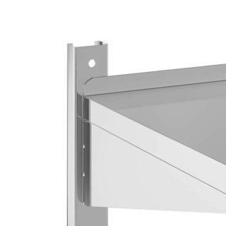 Estante pared acero inoxidable 50x23,5x48cm