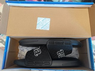 Chanclas Joma Negras Piscina Playa