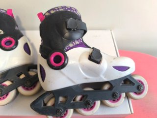 Patines y protecciones Oxelo 30-32
