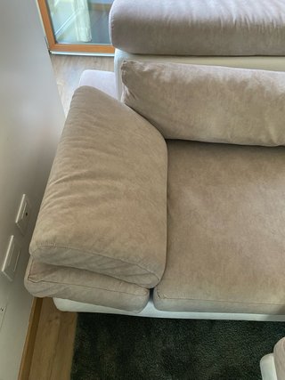 Divano Poltrone e Sofa beige/bianco
