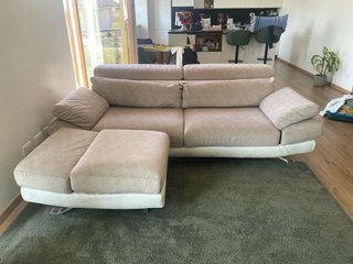 Divano Poltrone e Sofa beige/bianco