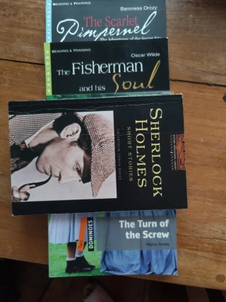 Libro/lecturas adaptadas en inglés