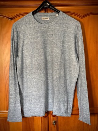 Camiseta Jack & Jones Gris Algodón