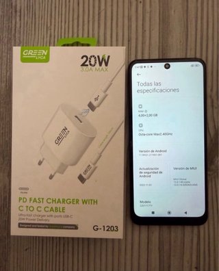 Xiaomi Redmi Note 11 128GB Negro