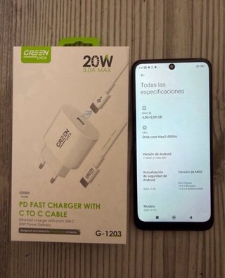Xiaomi Redmi Note 11 128GB Negro