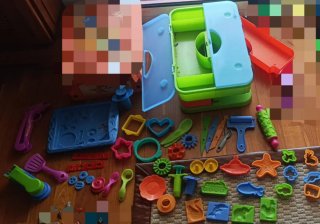 Maletín plastilina con accesorios