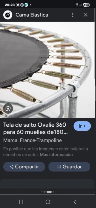 Cama elástica Ovalie 360