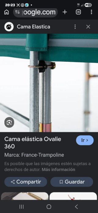 Cama elástica Ovalie 360