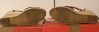 Alpargatas XTI azul y beige