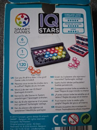 Smart Games IQ Stars Juego de Puzles