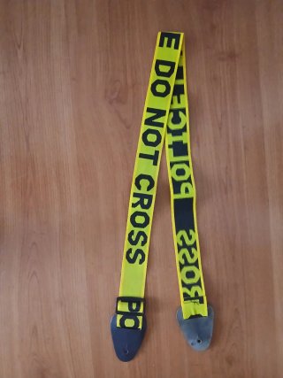 Correa de guitarra DO NOT CROSS POLICE