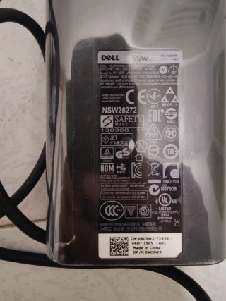 Cargador Dell 90W Original Portátil