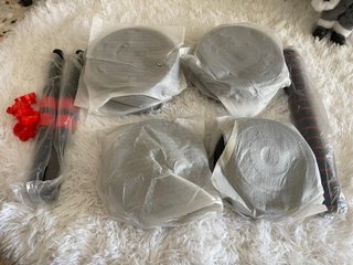 Juego Mancuernas 15kg con Barra Conectora