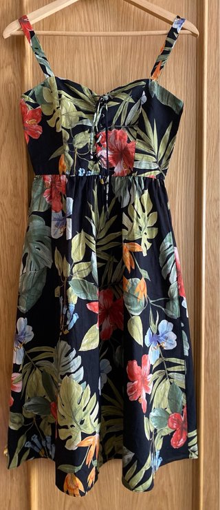 Vestido Mango Estampado Floral Talla M