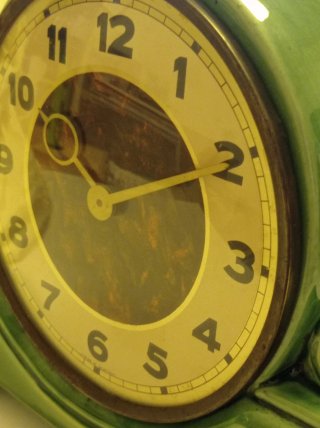 Orologio da camino vintage (in ceramica)