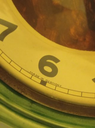 Orologio da camino vintage (in ceramica)