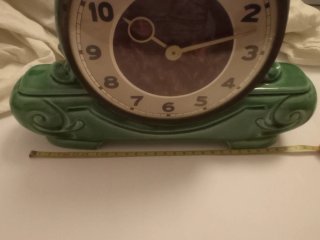 Orologio da camino vintage (in ceramica)