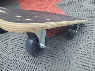 tablas de transporte con ruedas de 60 x 40 cm